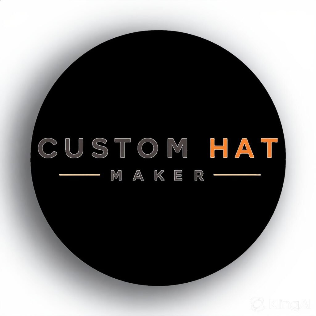 custom hat maker round logo
