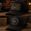 USA Deer Skull Custom Patch Trucker Hat