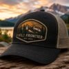 Custom Embroidered Patch Trucker Hats Premium Outdoor Cap